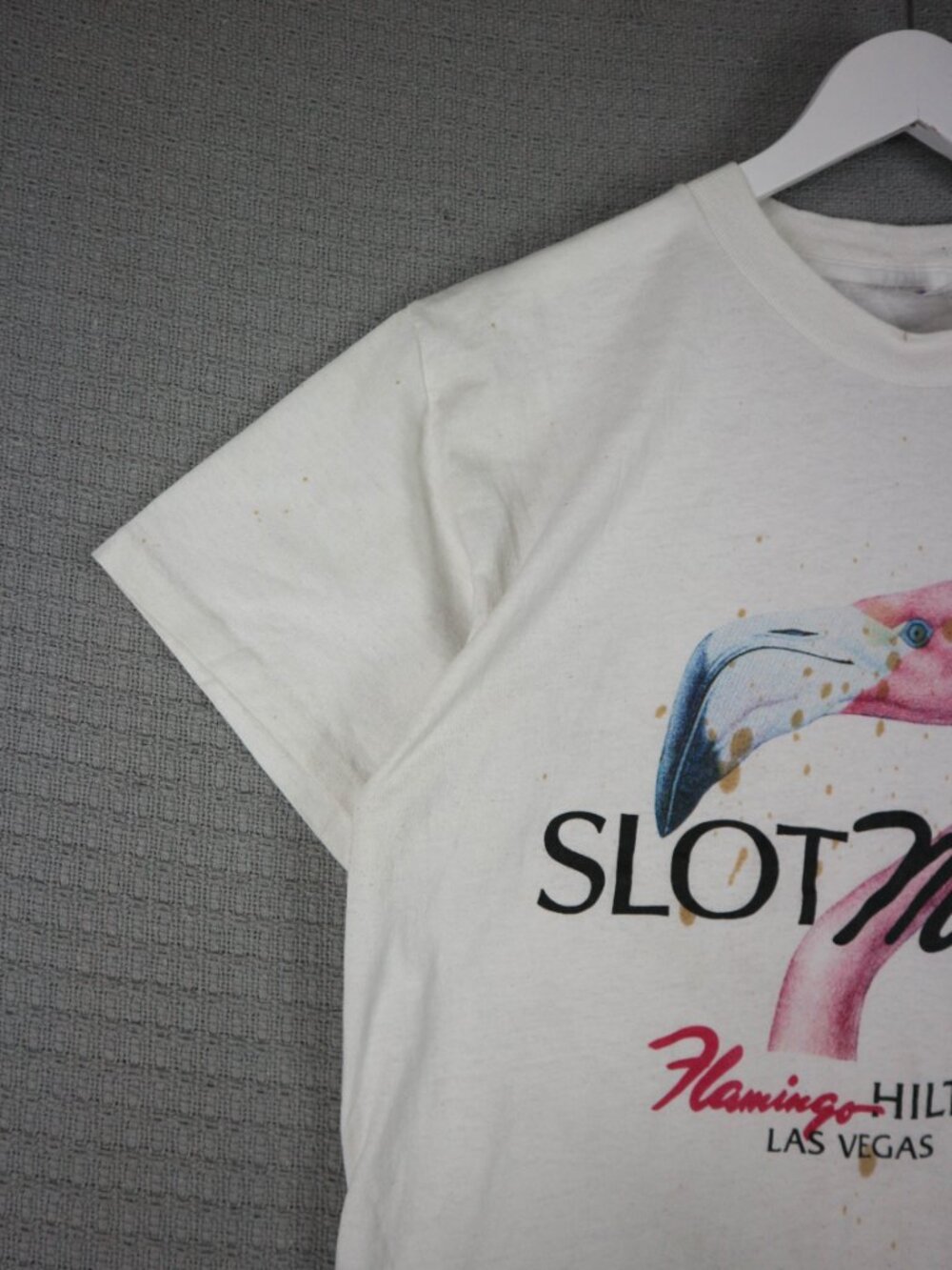 Designer Pro 1990s Vintage Single Stitch Slot Magic Las Vegas Tee Large - Picture 6 of 9